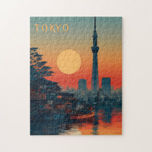 Tokio Japan vintage Legpuzzel