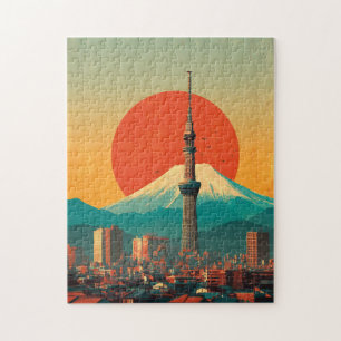 Tokio Japan vintage Legpuzzel