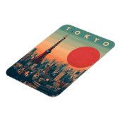 Tokio Japan vintage Magneet (Linkerzijde)