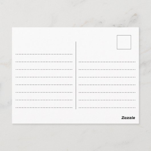 Tokio, Japan Waterverf Reizen Briefkaart (Achterkant)