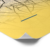 Tokio - Japanse Gele Stadskaart Poster (Hoek)