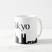 Tokio, Japanse Landmark Gift Mok (Voorkant rechts)