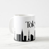 Tokio, Japanse Landmark Gift Mok (Voorkant links)