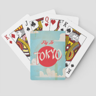 Tokio, Japanse reisposters Pokerkaarten
