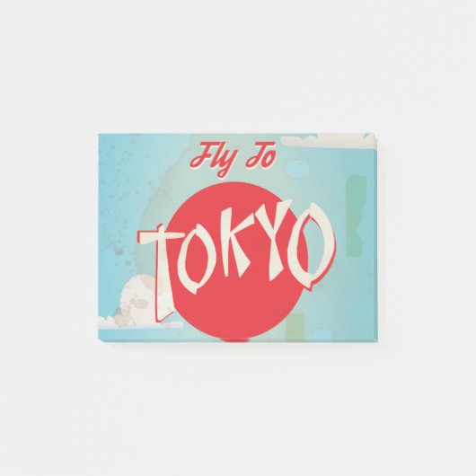 Tokio, Japanse reisposters Post-it® Notes (Voorkant)