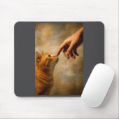 Tokio Kat In Strohoed Met Theekopje Skytree City V Muismat (Met muis)