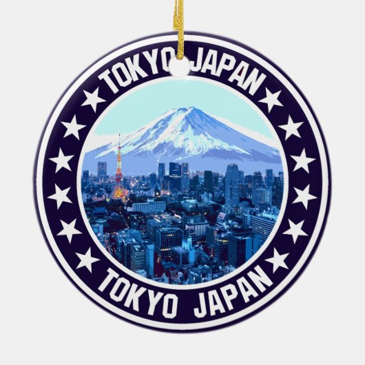 Tokio Keramisch Ornament (Achterkant)