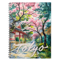 Tokio Kersenbloesem Aquarel Traditioneel Japan