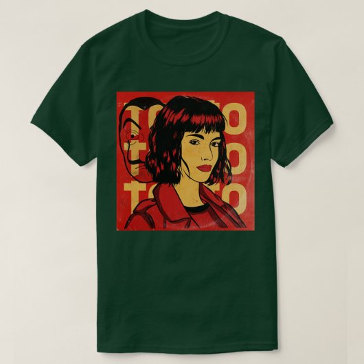 Tokio La Casa de Papel T-shirt (Design voorkant)
