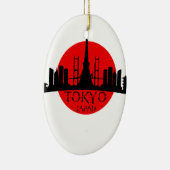 Tokio Landmark Keramisch Ornament (Rechts)