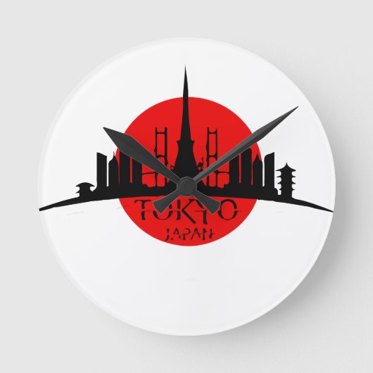 Tokio Landmark Ronde Klok (Voorkant)