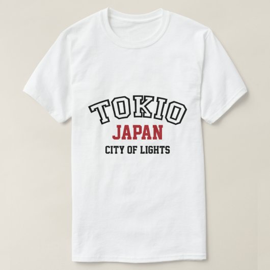Tokio Light T-shirt (Design voorkant)