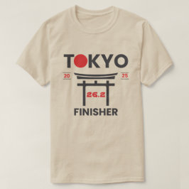 Tokio Marathon Finisher 2025, cadeau voor hardlope T-shirt