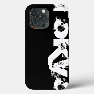 Tokio - moderne stedelijke stijl zwart en wit Case-Mate iPhone case