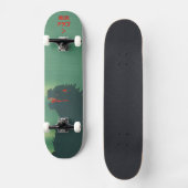 Tokio Monster Draak Japans Persoonlijk Skateboard (Voorkant)