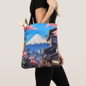 Tokio Mt Fuji Tote Bag (Dichtbij)