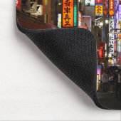 Tokio neons, nacht Japan Muismat (Hoek)