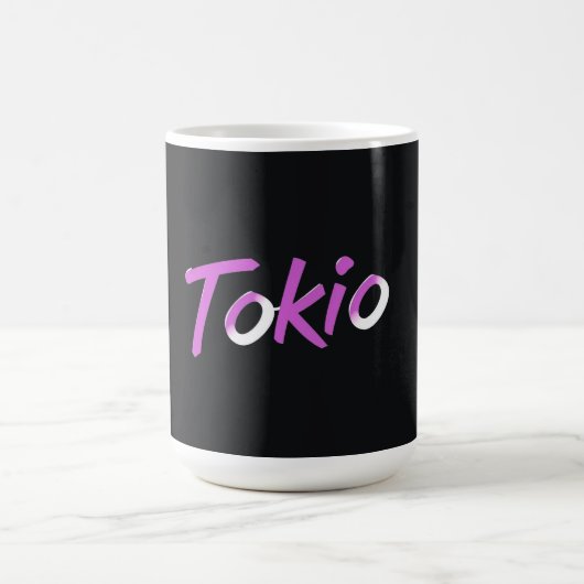 Tokio paars en wit koffiemok (Center)