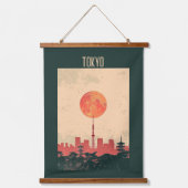 Tokio, Parijs. Mumbai Hangend Wandkleed (Voorkant)