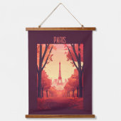 Tokio, Parijs. Mumbai Hangend Wandkleed (Voorkant 2)