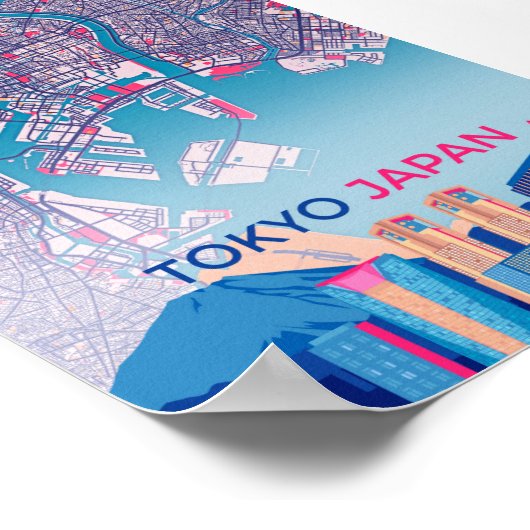 Tokio Poster (Hoek)