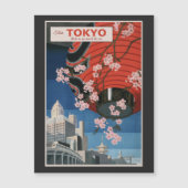 Tokio Reizen Vintage Advertentie (Voorkant)