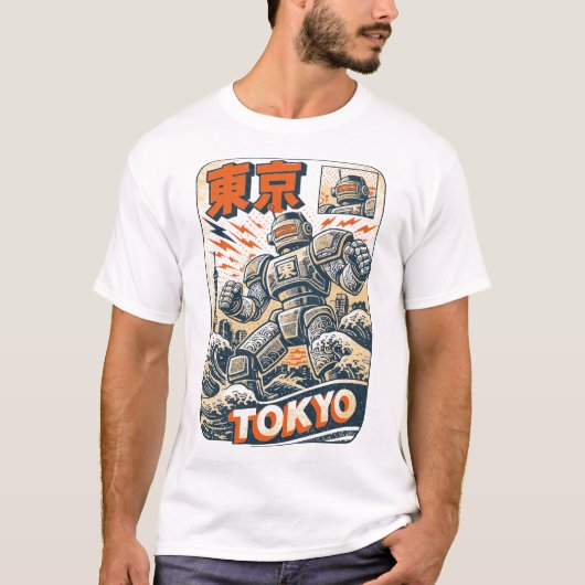 Tokio Robot T-shirt (Voorkant)