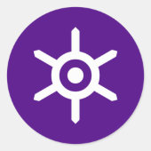 Tokio Ronde Sticker (Voorkant)