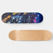 Tokio 's nachts persoonlijk skateboard (Horizontaal)
