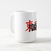Tokio samoerai koffiemok (Voorkant links)