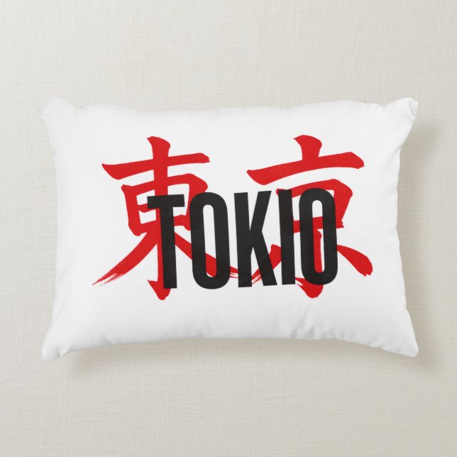 Tokio samurai accent kussen (Voorkant)