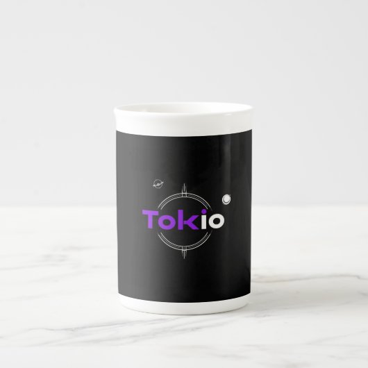 Tokio samurai porselein kop (Voorkant)