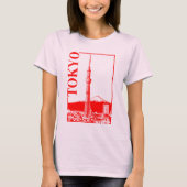 Tokio - SkyTree T-shirt (Voorkant)