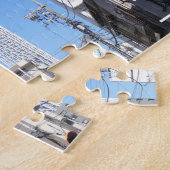 Tokio Skytree Tower, Japan met Japans schrijven Legpuzzel (Zijkant)