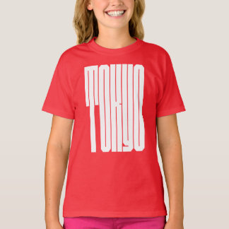 Tokio Stad vet typografie T-shirt