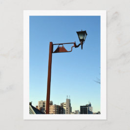 Tokio Straatverlichting: Fujimizaka, Nishi-Nippori Briefkaart