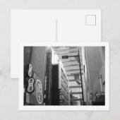 Tokio Straatverlichting: Ginza Briefkaart (Voorkant / Achterkant)
