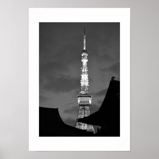 Tokio Toren Poster (Voorkant)