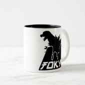 tokio tweekleurige koffiemok (Voorkant rechts)