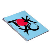 Tokio Vibes Notitieboek (Rechterzijde)