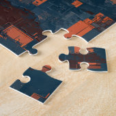 Tokio vintage legpuzzel (Zijkant)
