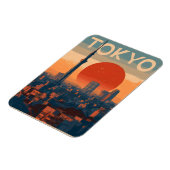 Tokio vintage magneet (Linkerzijde)