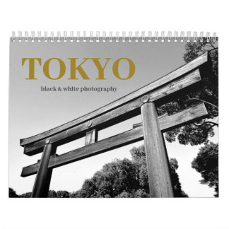Tokio: Zwart & Wit Fotografie 2027 Kalender