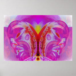 Toko Maskers voor Paarse Twins Ken Gage Surrealist Poster