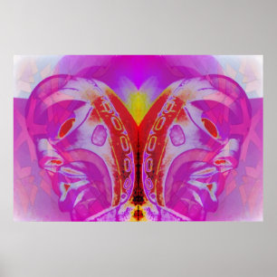 Toko Maskers voor Paarse Twins Ken Gage Surrealist Poster