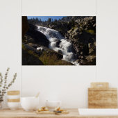 Tokopah Falls II in Sequoia National Park Poster (Keuken)