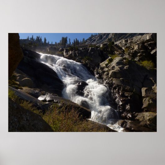 Tokopah Falls II in Sequoia National Park Poster (Voorkant)