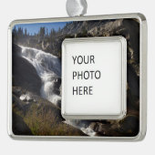 Tokopah Herfst II in het Nationaal Park Sequoia Verzilverd Omlijst Ornament (Links)