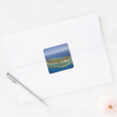 Tokoriki Island, Mamanuca Islands, Fiji Vierkante Sticker (Envelop)