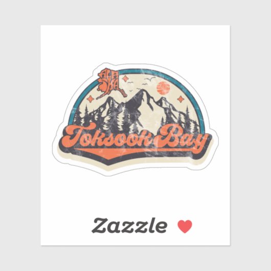 Toksook Bay, Alaska Sticker (Vel)
